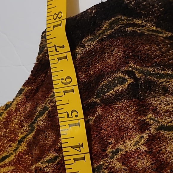 Candiss Cole Art-to-Wear Textural Handwoven 100% Silk Fiber Art Vest - Picture 7 of 9